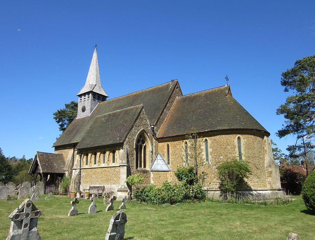 St Peter’s Hascombe, Church of England, in Hascombe